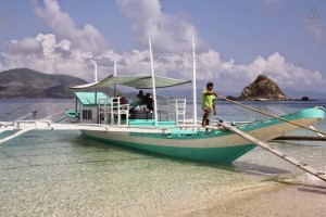 Boat Cagdanao Island