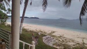 White sand at Cagdanao Island